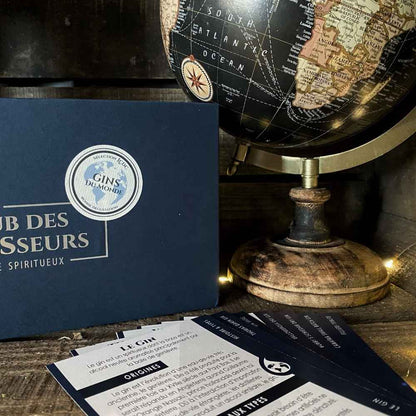 Coffret Gins du Monde 6 x 40 ml Le Club des Connaisseurs