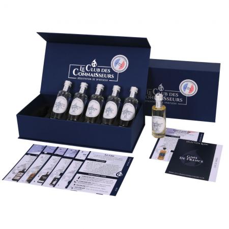 Coffret Gins de France 6 x 40 ml Le Club des Connaisseurs